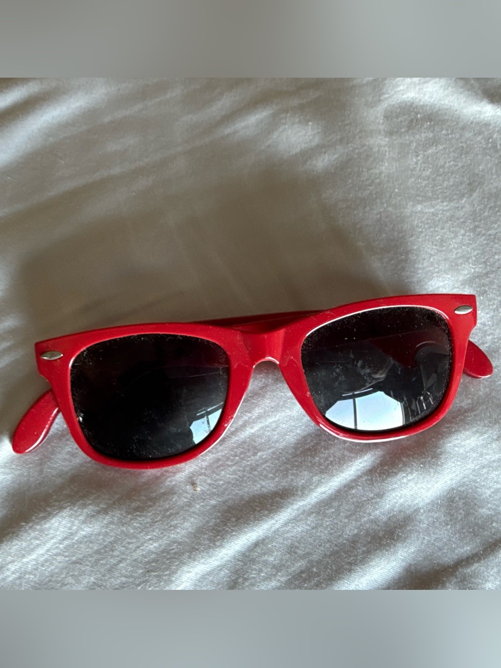 Vintage Red Pizza Hut Sun Glasses Sunglasses UV Protection Logo Frame